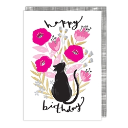 Cat Birthday Card 