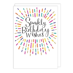 Sparkly Birthday Card 