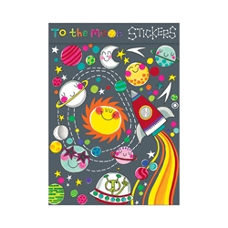 To the Moon Sticker Books 