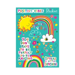 Positive Vibes Sticker Books 