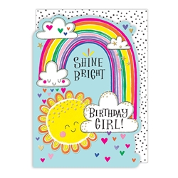 Shine Bright Birthday Card 