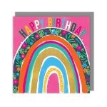 Rainbow Birthday Card 