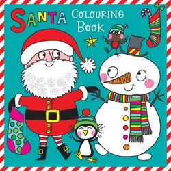 Santa and Snowman Christmas Coloring Book Christmas