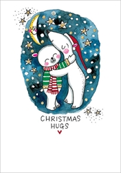 Christmas Hugs - Christmas Card 