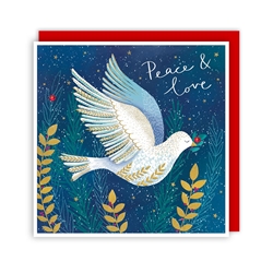 Peace Dove Christmas Card Christmas