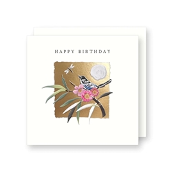 Bird Branch Birthday Card 