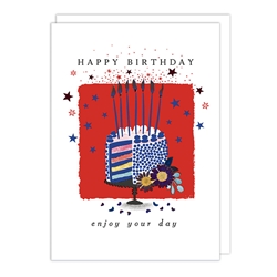 Cake Stand Birthday Card 