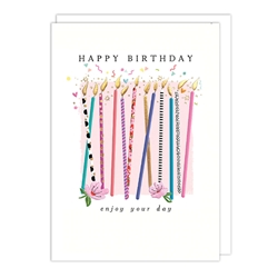 Candles Birthday Card 