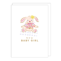 Girl Baby Card 