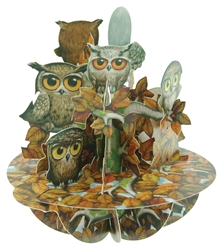 Parliament of Owls Display Card Blank