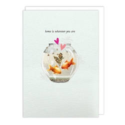 Home You Are Valentines Day Card 