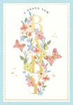 New Baby Foil Greeting Card