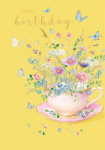 Teacup Birthday Greeting Card
