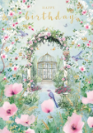 Conservatory Birthday Greeting Card