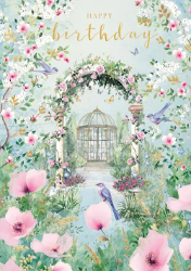 Conservatory Birthday Greeting Card