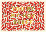Hot Stuff Love Greeting Card