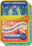 Great Catch Anniversary Greeting Card