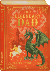 Legendary Dad Fathers Day Greeting Card