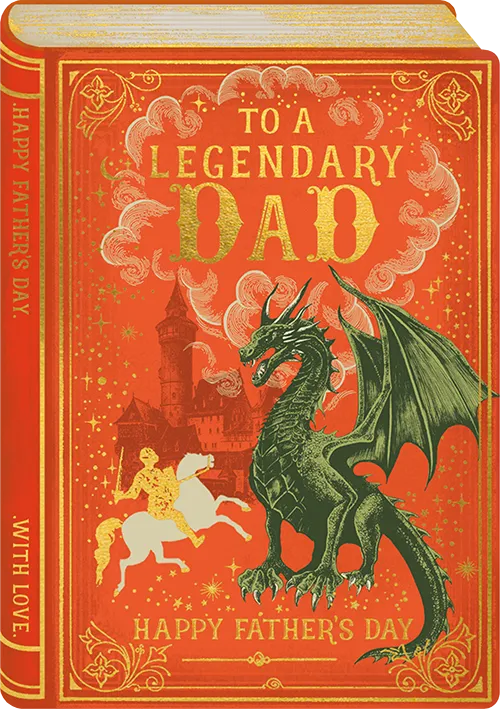 Legendary Dad Father's Day Greeting Card