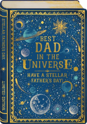 Universe Dad Fathers Day Greeting Card