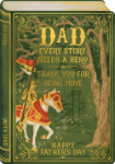 Hero Dad Father's Day Greeting Card