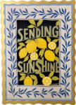 Sunshine Friendship Diecut Greeting Card