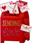 Mailbox Love Diecut Greeting Card