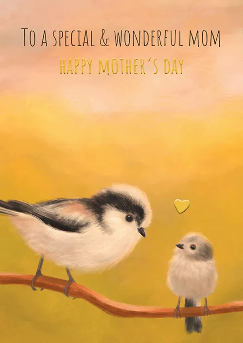 Little Bird Mother's Day Greeting Card