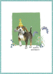 Dog Bone Birthday Greeting Card