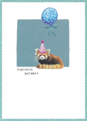 Red Panda Birthday Greeting Card