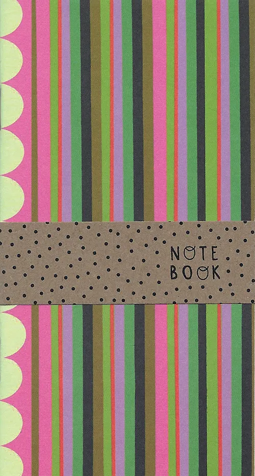 Stripes Small Notebook