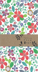 Red Pattern Small Notebook