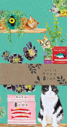 Cats Plants Small Notebook