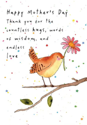 Bird & Branch Mothers Day Greeting Card
