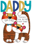 Roarsome Daddy Father's Day Greeting Card