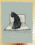 Helpful Cat Friendship Greeting Card