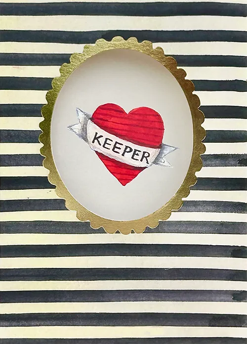 Frame Keeper Love Greeting Card