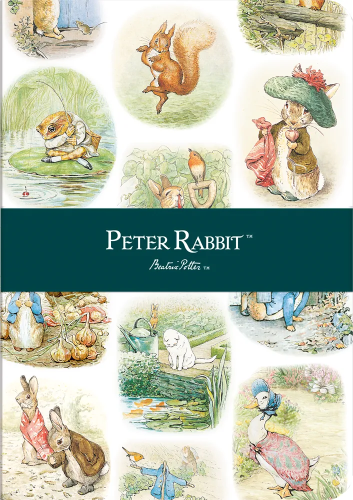 Beatrix Potter A5 Luxury Notebook
