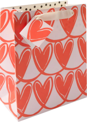 Linked Heart Large Gift Bag
