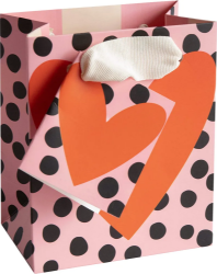 Linked Heart Small Gift Bag