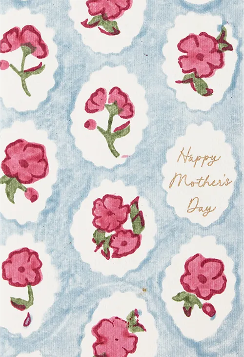 Pink Floral Mother's Day Greeting Card