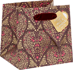 Filigree Heart Small Gift Bag