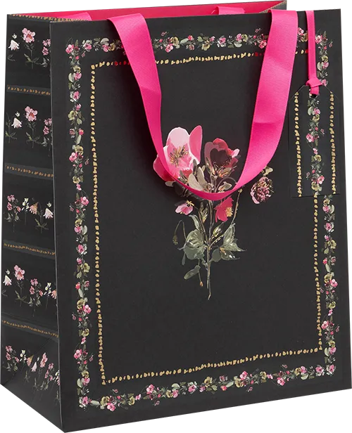 Bloom Noir Large Gift Bag