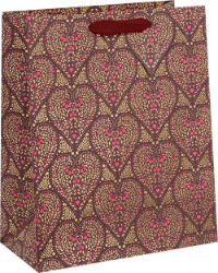 Filigree Heart Large Gift Bag