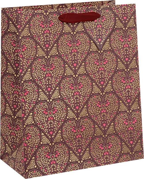 Filigree Heart Large Gift Bag