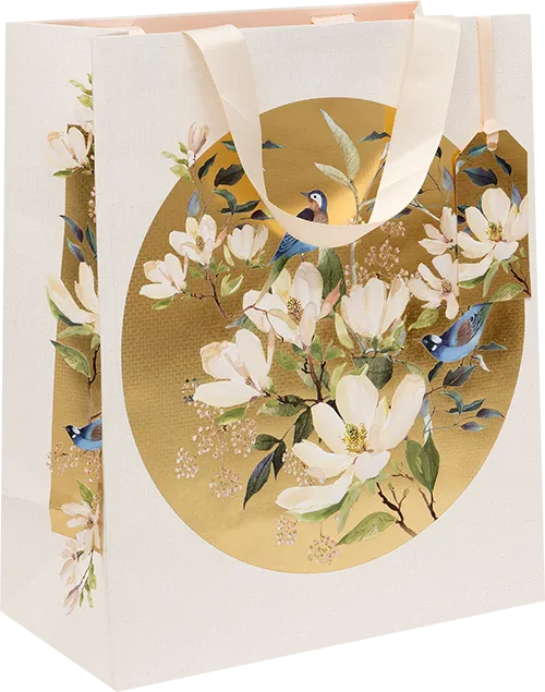 Magnolia Bird Large Gift Bag