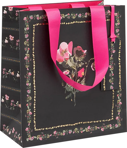 Bloom Noir Medium Gift Bag