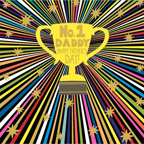 Trophy Father's Day Greeting Card