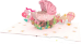 3D Baby Girl Greeting Card