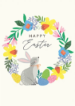 Easter Wreath Greeting Card
